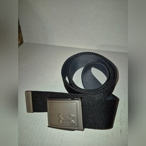 Under Armour Black Web Belt Flip Buckle